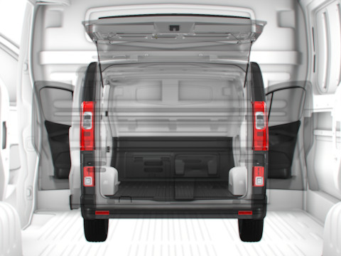Vauxhall Vivaro Van L2H1 Tailgate HQInterior 2019 3Dモデル