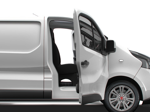 Fiat Talento Van L2H1 HQInterior 2021 UKspec 3D Modell