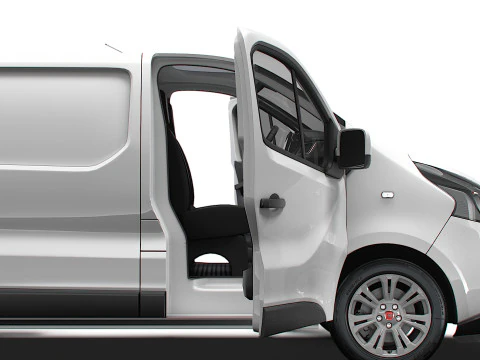 Fiat Talento Van L2H1 HQInterior 2021 UKspec 3D Model