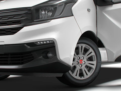 Fiat Talento Van L2H1 HQInterior 2021 UKspec 3D Model