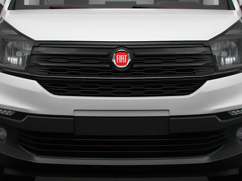 Fiat Talento Van L2H1 HQInterior 2021 UKspec 3D Model