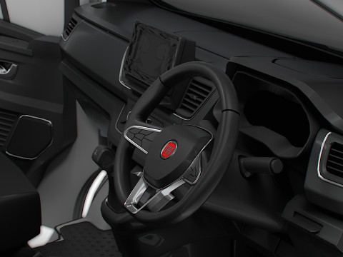 Fiat Talento Van L2H1 HQInterior 2021 UKspec 3D Modell