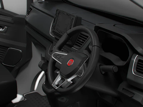 Fiat Talento Van L2H1 HQInterior 2021 UKspec 3D Model