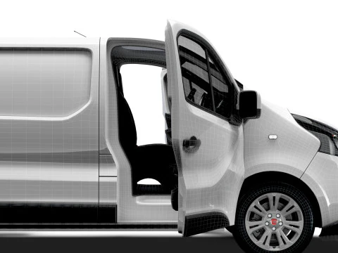 Fiat Talento Van L2H1 HQInterior 2021 UKspec 3D Model