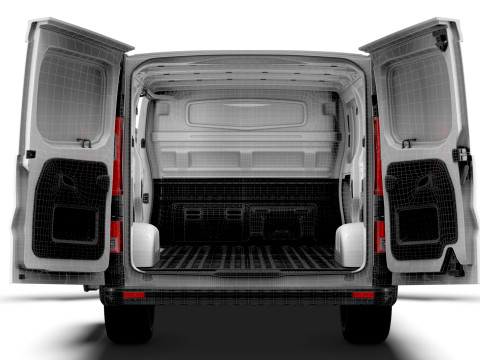 Fiat Talento Van L2H1 HQInterior 2021 UKspec 3D Modell