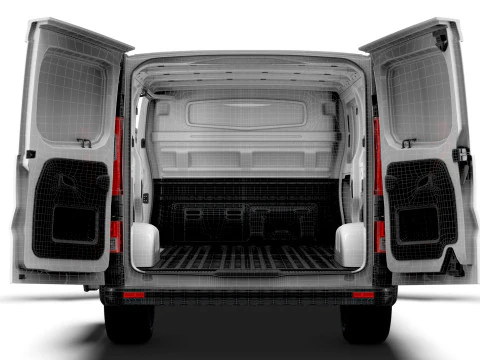 Fiat Talento Van L2H1 HQInterior 2021 UKspec 3D Model