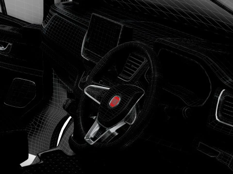 Fiat Talento Van L2H1 HQInterior 2021 UKspec 3D Model