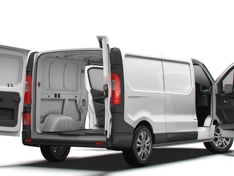 Nissan Primastar Van L2H1 HQInterior 2026 UKspec 3D Model