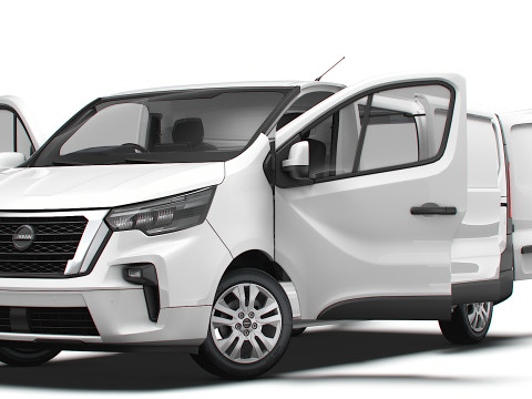 Nissan Primastar Van L2H1 HQInterior 2026 UKspec 3D 모델