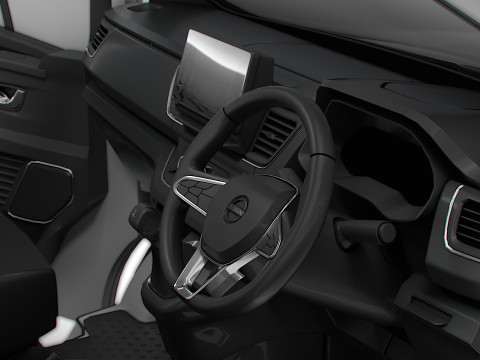 Nissan Primastar Van L2H1 HQInterior 2026 UKspec 3D 모델