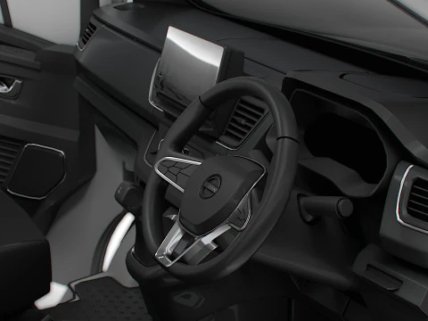 Nissan Primastar Van L2H1 HQInterior 2026 UKspec 3D Model