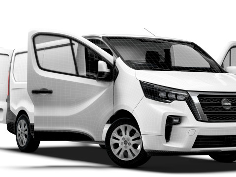 Nissan Primastar Van L2H1 HQInterior 2026 UKspec 3D 모델