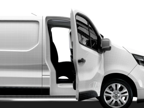 Nissan Primastar Van L2H1 HQInterior 2026 UKspec 3D Model