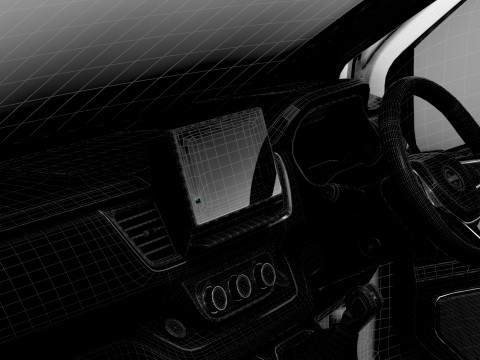 Nissan Primastar Van L2H1 HQInterior 2026 UKspec 3D 모델