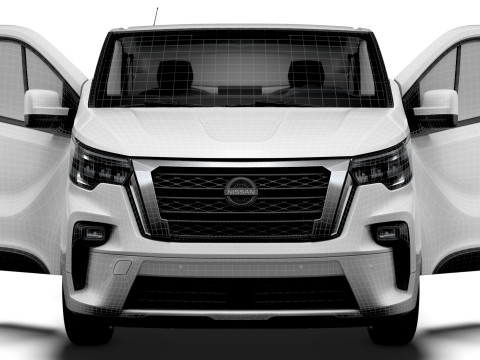 Nissan Primastar Van L2H1 HQInterior 2026 UKspec 3D 모델
