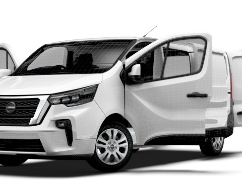 Nissan Primastar Van L2H1 HQInterior 2026 UKspec 3D 모델