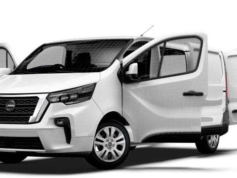 Nissan Primastar Van L2H1 HQInterior 2026 UKspec 3D Model