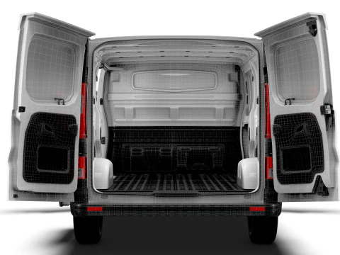 Nissan Primastar Van L2H1 HQInterior 2026 UKspec 3D Model