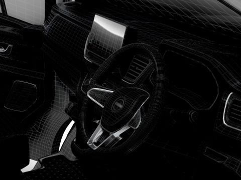 Nissan Primastar Van L2H1 HQInterior 2026 UKspec 3D 모델