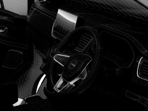 Nissan Primastar Van L2H1 HQInterior 2026 UKspec 3D Model