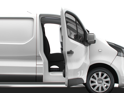 Opel Vivaro Van L2H1 HQInterior 2019 UKspec 3D Model