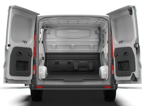 Renault Trafic Van L2H1 HQInterior 2024 UKspec 3D Model