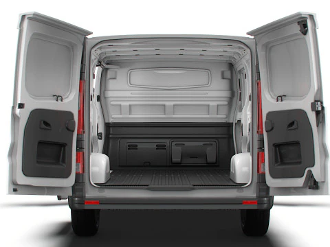 Renault Trafic Van L2H1 HQInterior 2024 UKspec 3D Model