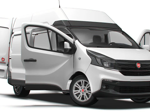 菲亚特 Talento Van L2H2 HQ 内饰 2021 3D 模型