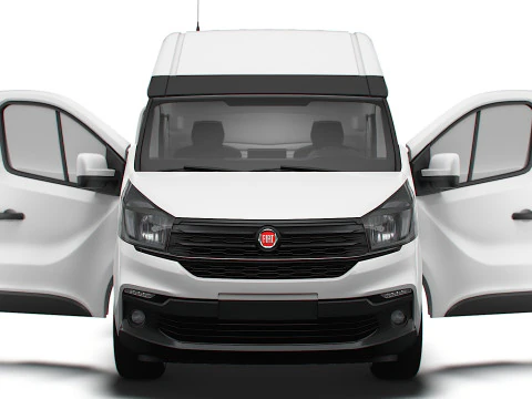 Fiat Talento Van L2H2 HQWnętrze 2021 Model 3D