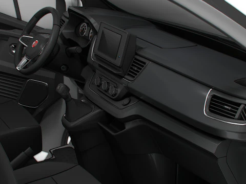 Fiat Talento Van L2H2 HQWnętrze 2021 Model 3D
