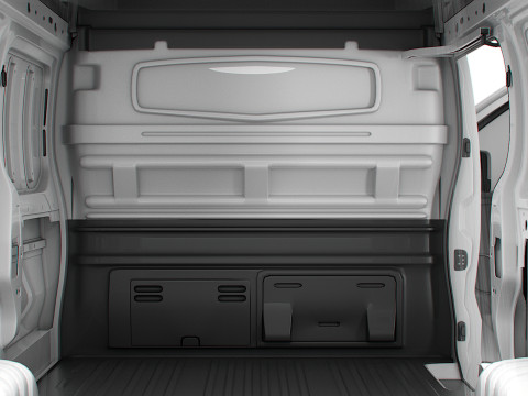 Fiat Talento Van L2H2 HQInterior 2021 Modelo 3D