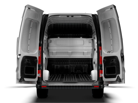 Fiat Talento Van L2H2 HQInterior 2021 Modelo 3D
