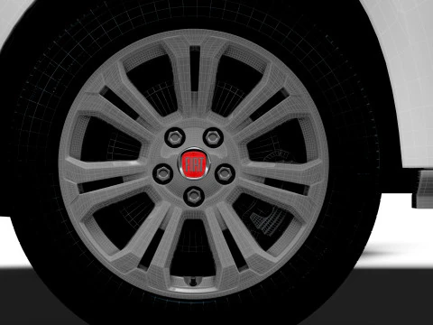 Fiat Talento Van L2H2 HQWnętrze 2021 Model 3D