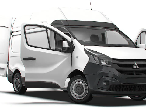 Mitsubishi Express L2H2 HQInterni 2022 Modello 3D