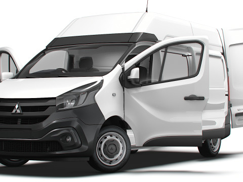 Mitsubishi Express L2H2 HQInterior 2022 Modello 3D