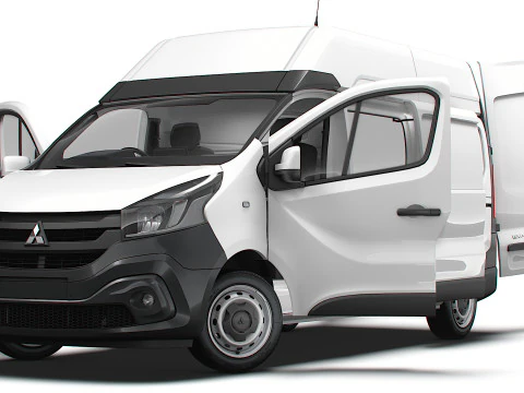 Mitsubishi Express L2H2 HQInterior 2022 3D Model