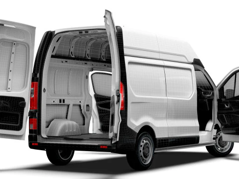 Mitsubishi Express L2H2 HQInterior 2022 3D Model