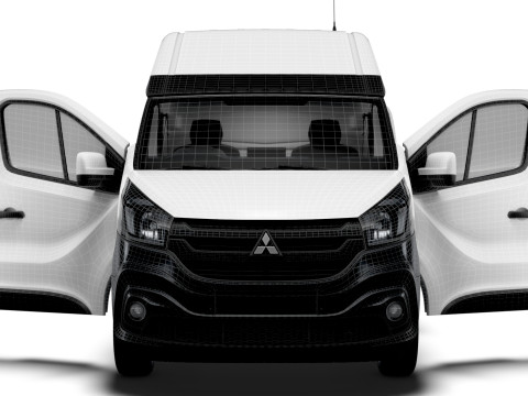 Mitsubishi Express L2H2 HQInterior 2022 Modello 3D