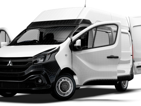 Mitsubishi Express L2H2 HQInterior 2022 Modello 3D