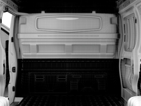 Mitsubishi Express L2H2 HQInterior 2022 Modello 3D