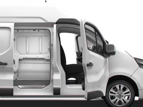 Nissan Primastar Van L2H2 HQInterior 2026 3D Model