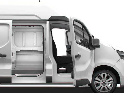 Nissan Primastar Van L2H2 HQInterior 2026 3D Model