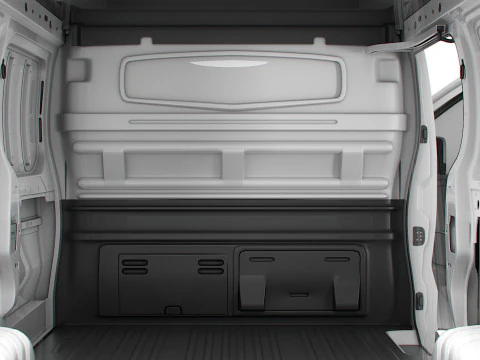 Nissan Primastar Van L2H2 HQInterior 2026 3D Model