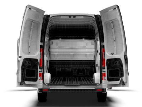 Nissan Primastar Van L2H2 HQInterior 2026 3D Model