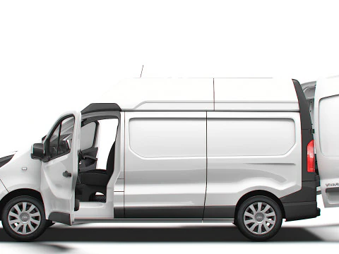 Opel Vivaro Van L2H2 HQInterior 2019 3D Model