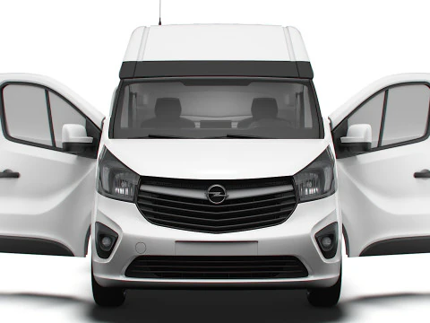 Opel Vivaro Van L2H2 HQInterior 2019 3D Model