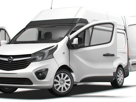 Opel Vivaro Van L2H2 HQInterior 2019 3D Model