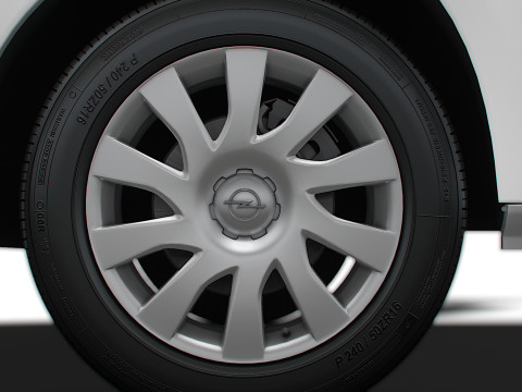 Opel Vivaro Van L2H2 HQInterior 2019 Model 3D