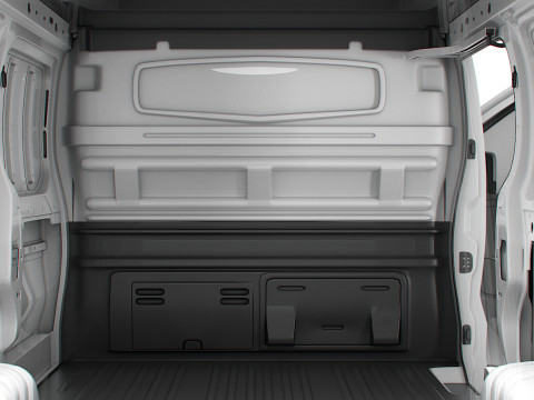 Opel Vivaro Van L2H2 HQInterior 2019 Model 3D