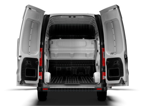 Opel Vivaro Van L2H2 HQInterior 2019 Model 3D